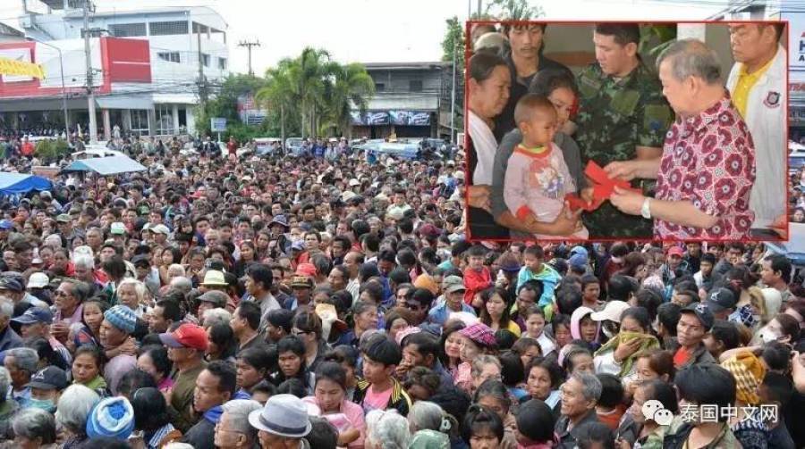 泰国华裔老板春节发500万红包 已经坚持30年
